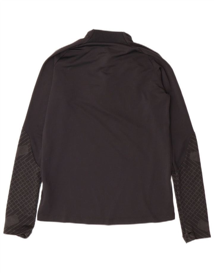 Trening NIKE Dri Fit Slim Fit Pulover Top 12-13 ani mare negru