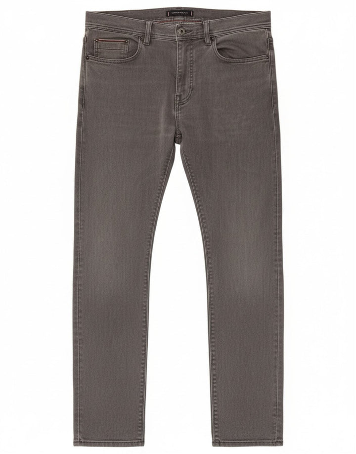 Blugi pentru bărbați Tommy Hilfiger Bleecker Slim W32 L32 bumbac gri