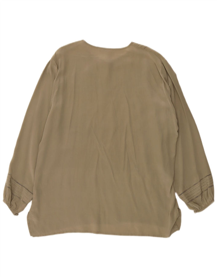 Bluză pentru femei Diana Bentalls Top IT 48 XL Kaki Mătase