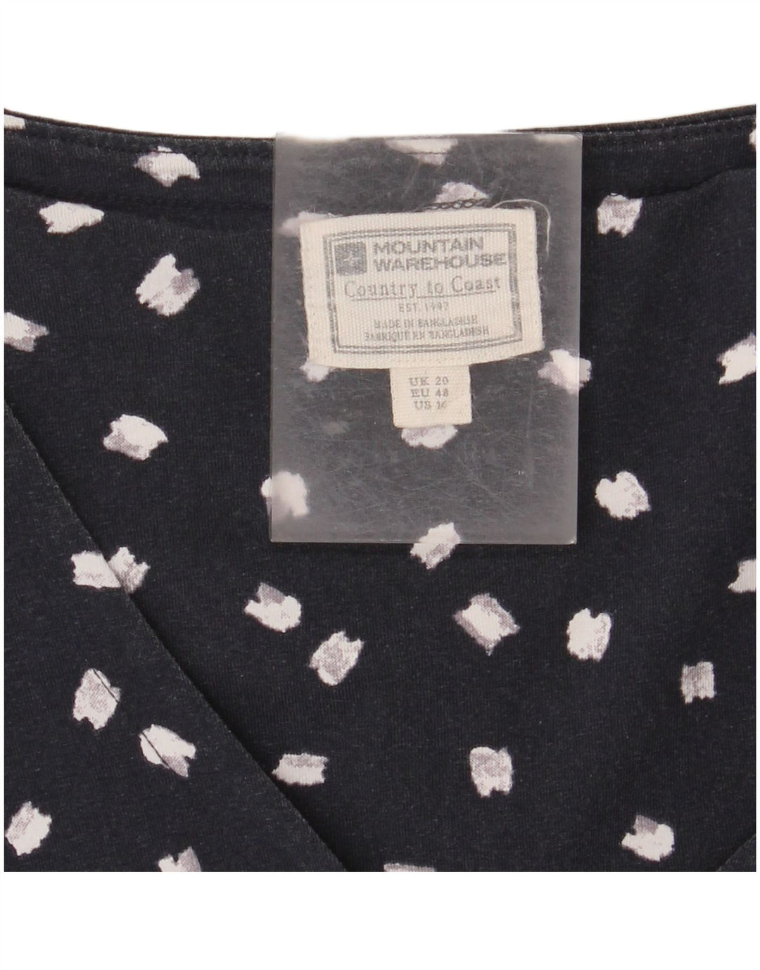 MOUNTAIN WAREHOUSE Rochie A-Line pentru femei UK 20 2XL Bleumarin pete