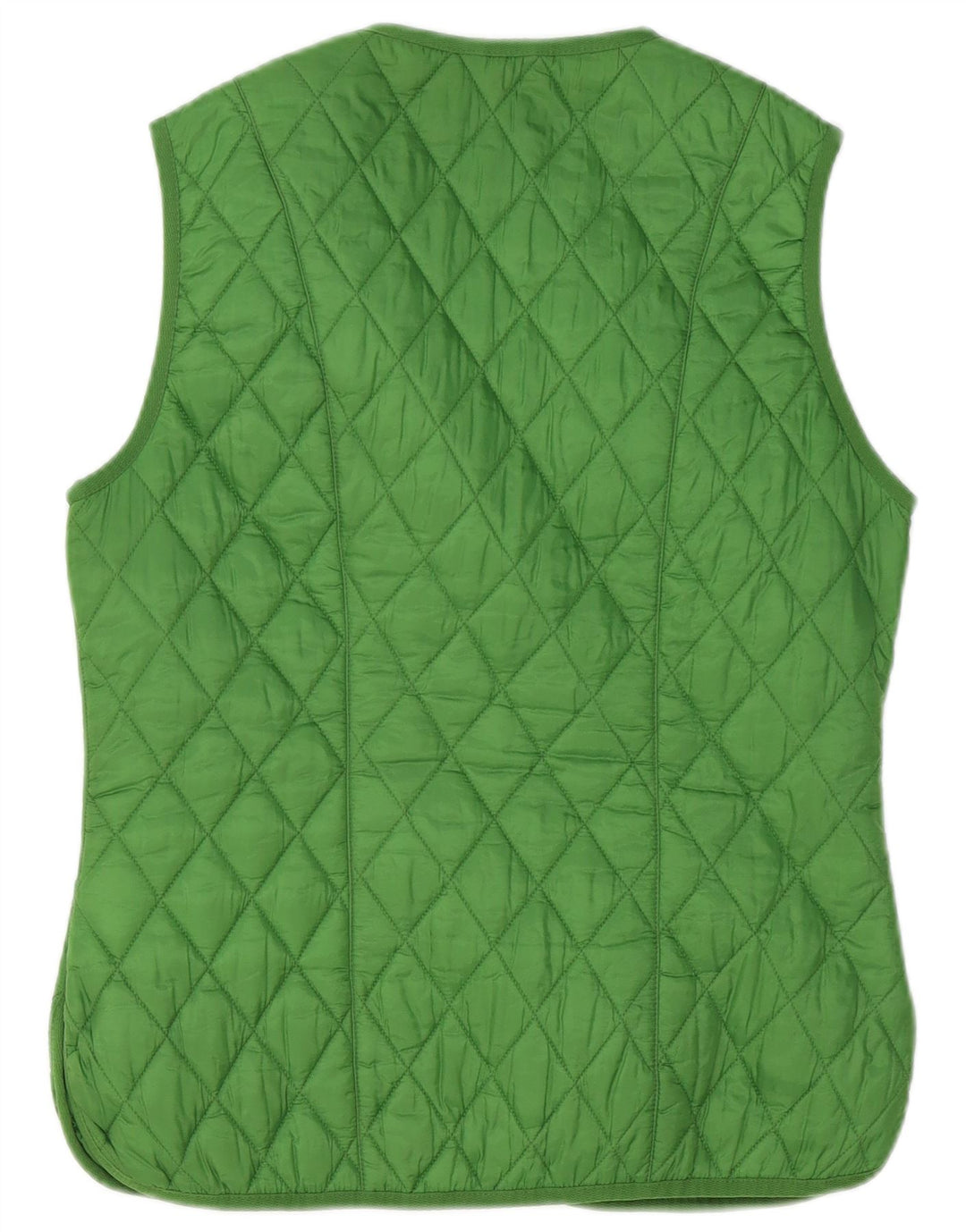BARBOUR Gilet matlasat pentru femei UK 12 Poliester verde mediu