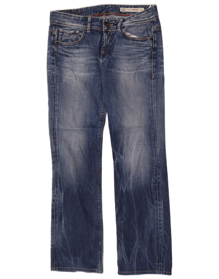 Blugi drepti pentru femei Tommy Hilfiger Ruby W30 L32 Bumbac albastru