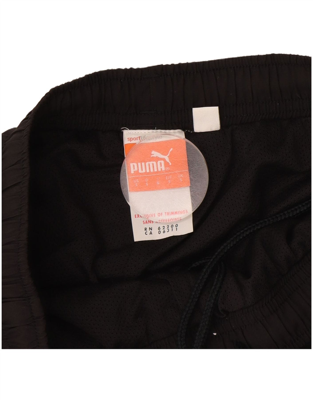 Pantaloni scurti sport pentru bărbați Puma, negru, poliester color bloc