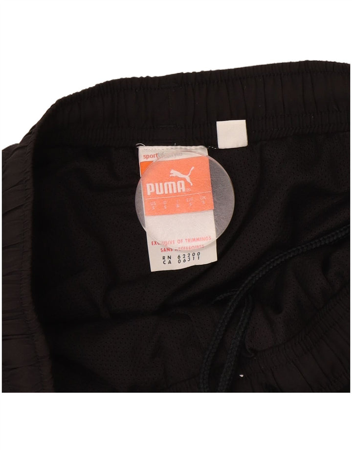 Pantaloni scurti sport pentru bărbați Puma, negru, poliester color bloc