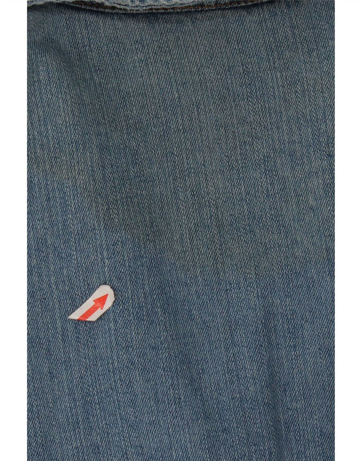 Jachetă Levi's de denim cu 3 nasturi pentru femei UK 16, mare, albastru, bumbac