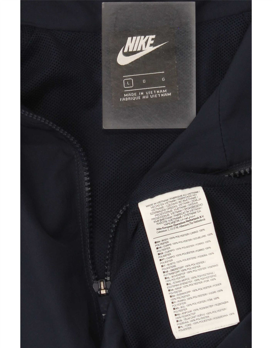 Jachetă de trening pentru bărbați Nike, mare, albastru, poliester sport