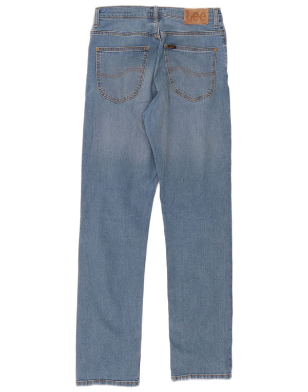 Blugi Lee Brooklyn Straight pentru bărbați W30 L32 Bumbac albastru