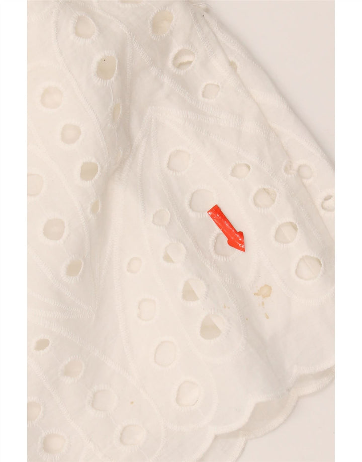 Rochie cămașă pentru femei Zara UK 14 Medium White