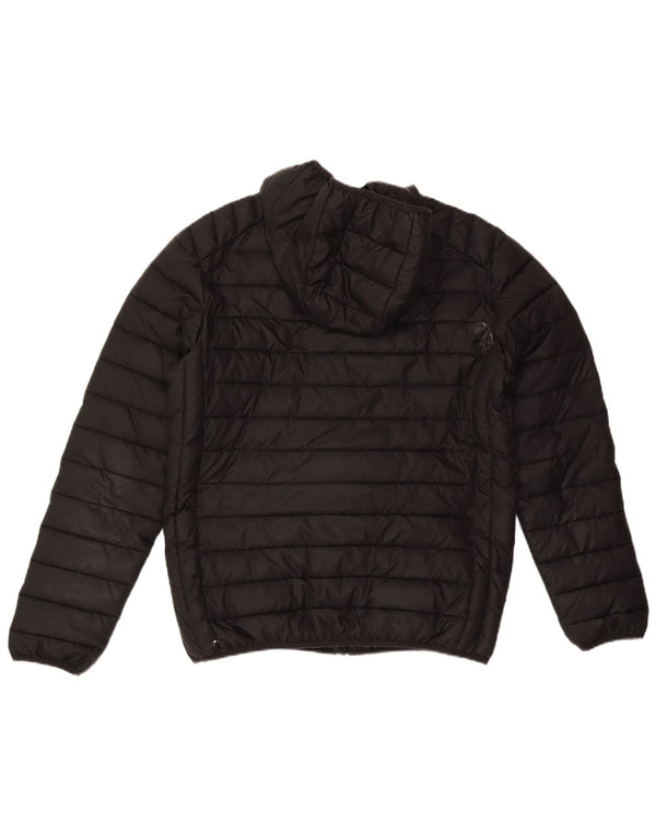 Ellesse Jachetă căptușită cu glugă pentru bărbați UK 40 Large Black Polyester