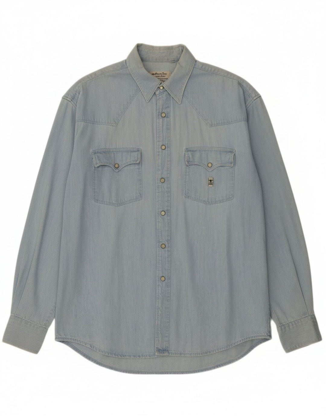Uniformă Cămașă Denim XL Albastru Bumbac