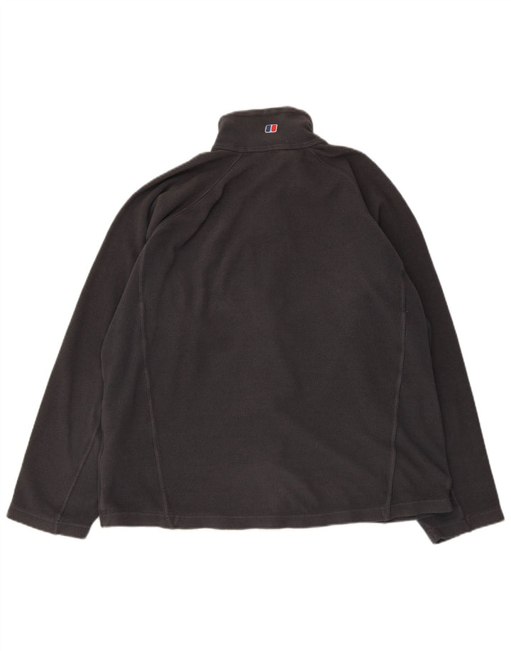 Jachetă fleece pentru bărbați Berghaus UK 40, mare, gri, poliester