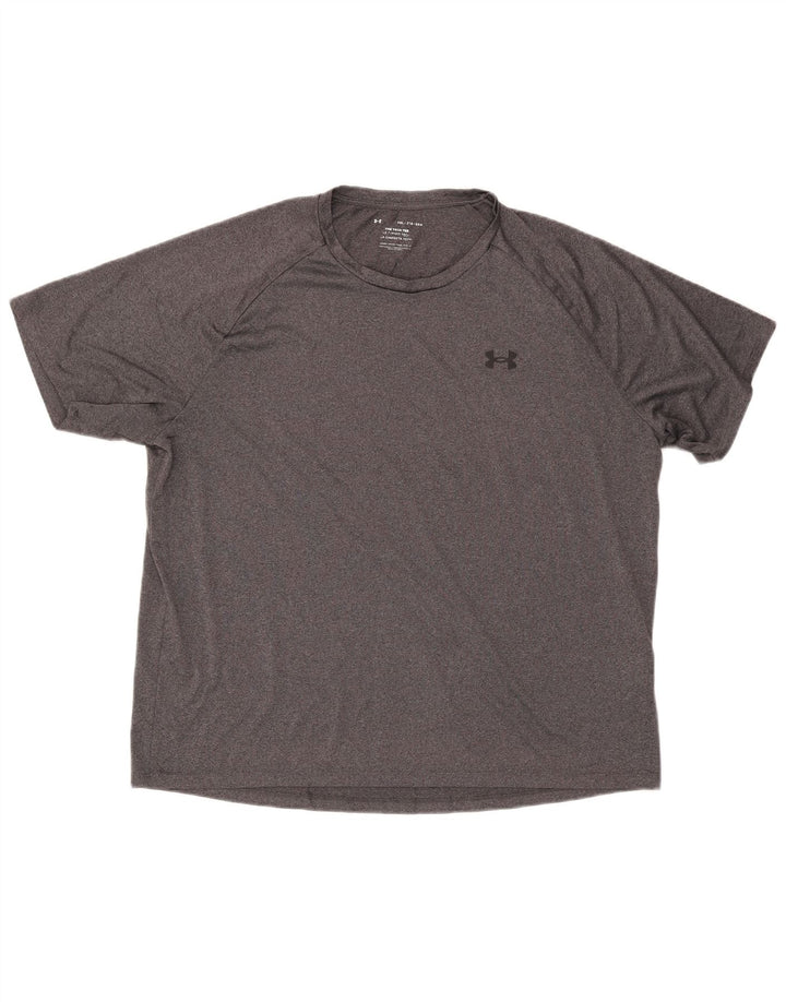 Tricou Under Armour pentru bărbați Top 2XL poliester gri