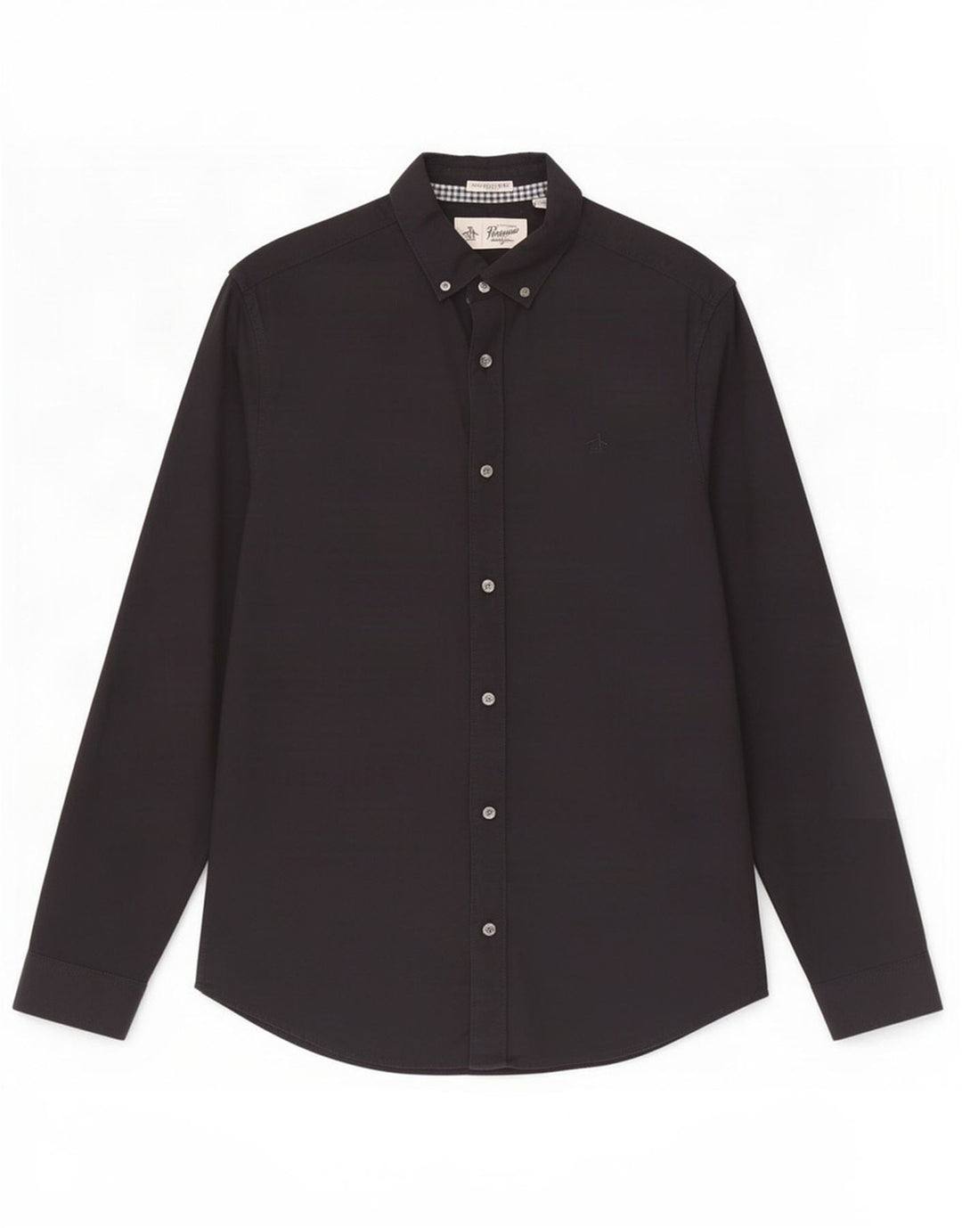 Cămașă pentru bărbați Penguin Heritage Slim Fit, bumbac mediu albastru bleumarin