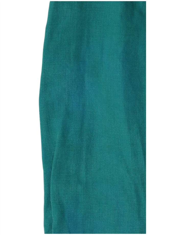 Bluză cu mânecă lungă pentru femei RALPH LAUREN, UK 14, in turcoaz mediu