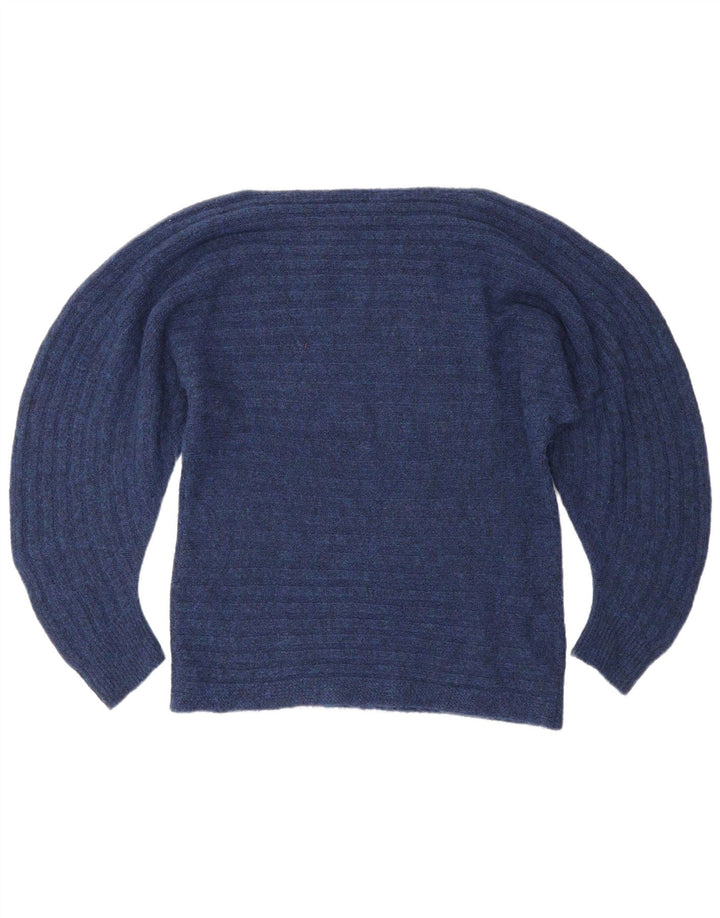 Max & Co. Pulover pentru femei cu gâtul cu barca UK 14 Medium Bleumarin