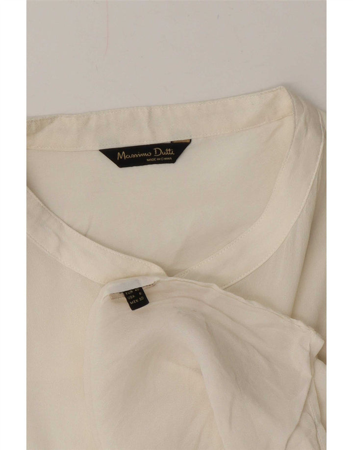 Cămașă pulover pentru femei Massimo Dutti EU 40 Medium Off White