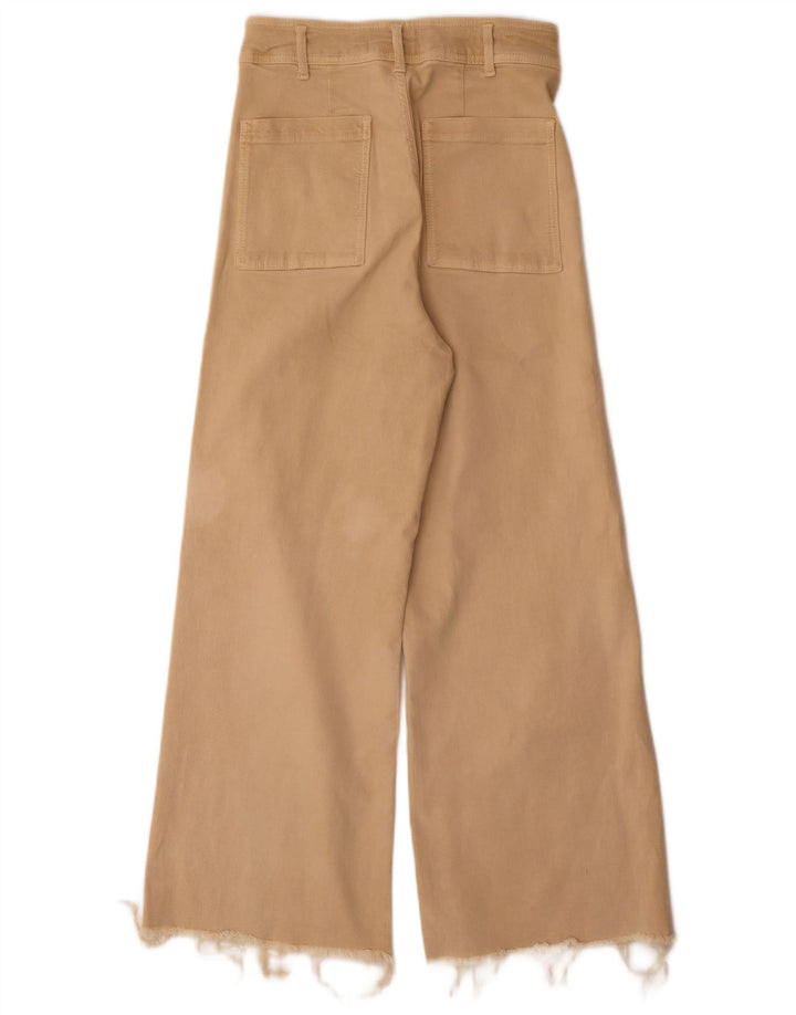 Blugi pentru damă Zara cu picioare largi EU 40 Medium W30 L31 Bej