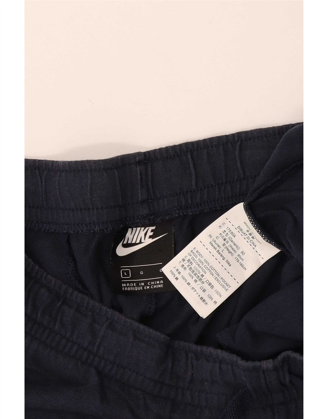 Pantaloni scurți sport Nike pentru bărbați, mari, albastru, bumbac