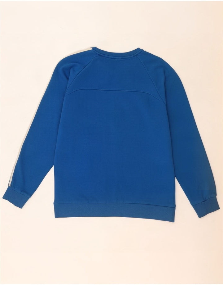 Hanorac pentru bărbați Adidas Jumper mare, albastru, bumbac