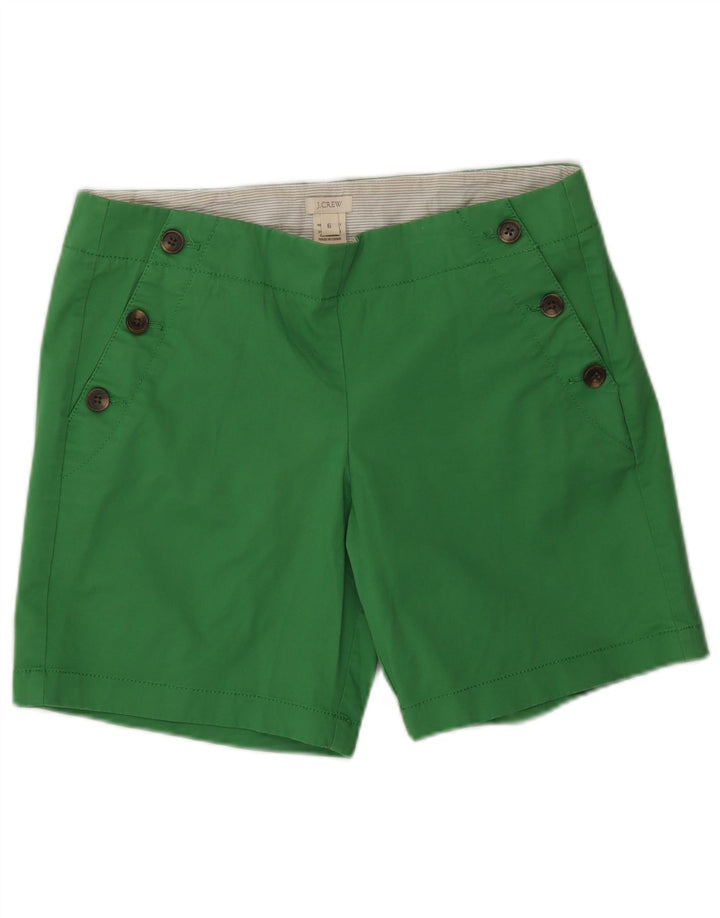 Pantaloni scurti chino pentru femei J. Crew US 6 Medium W30 Bumbac verde