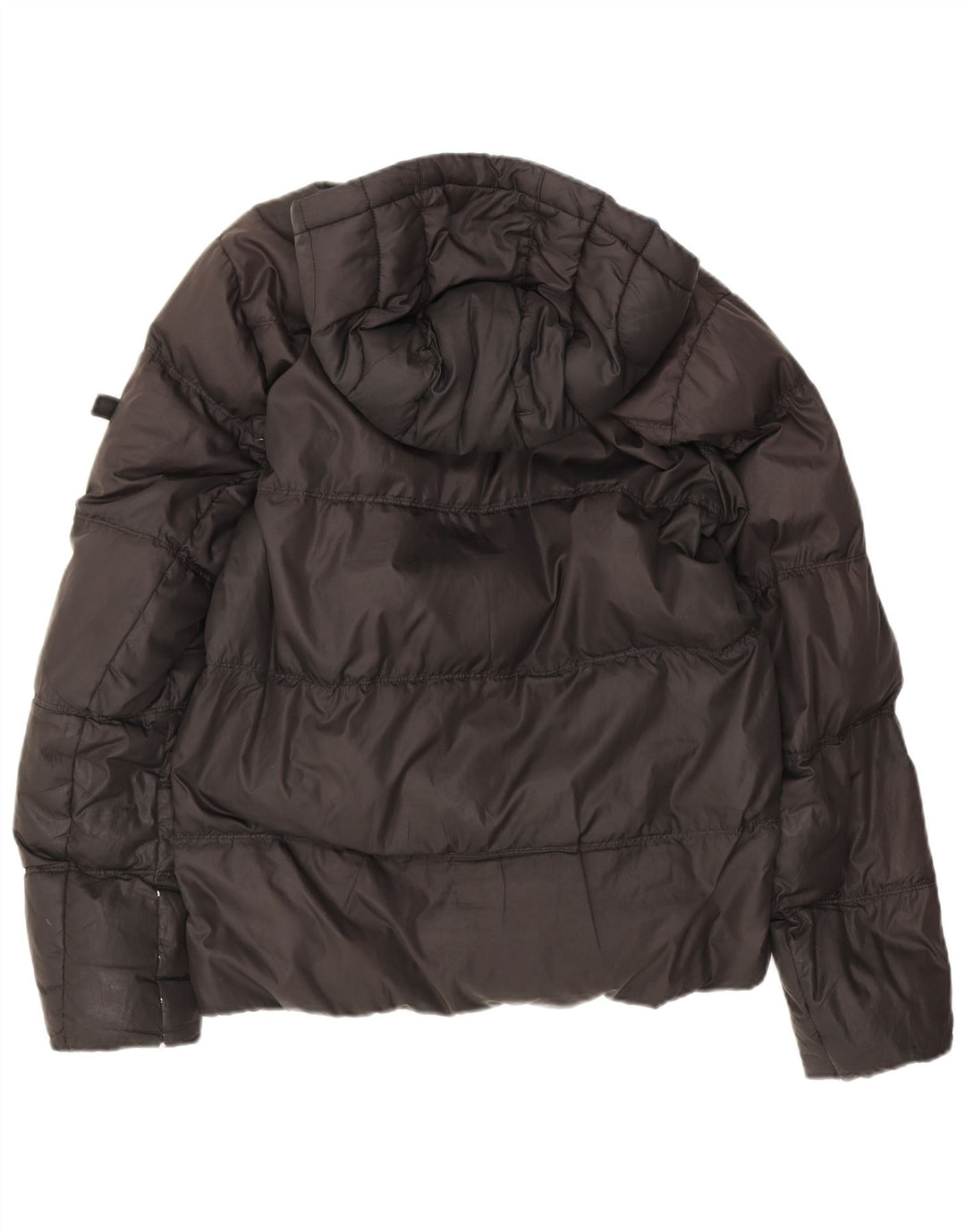 Jachetă căptușită cu glugă Tommy Hilfiger pentru bărbați UK 38 Poliester mediu negru