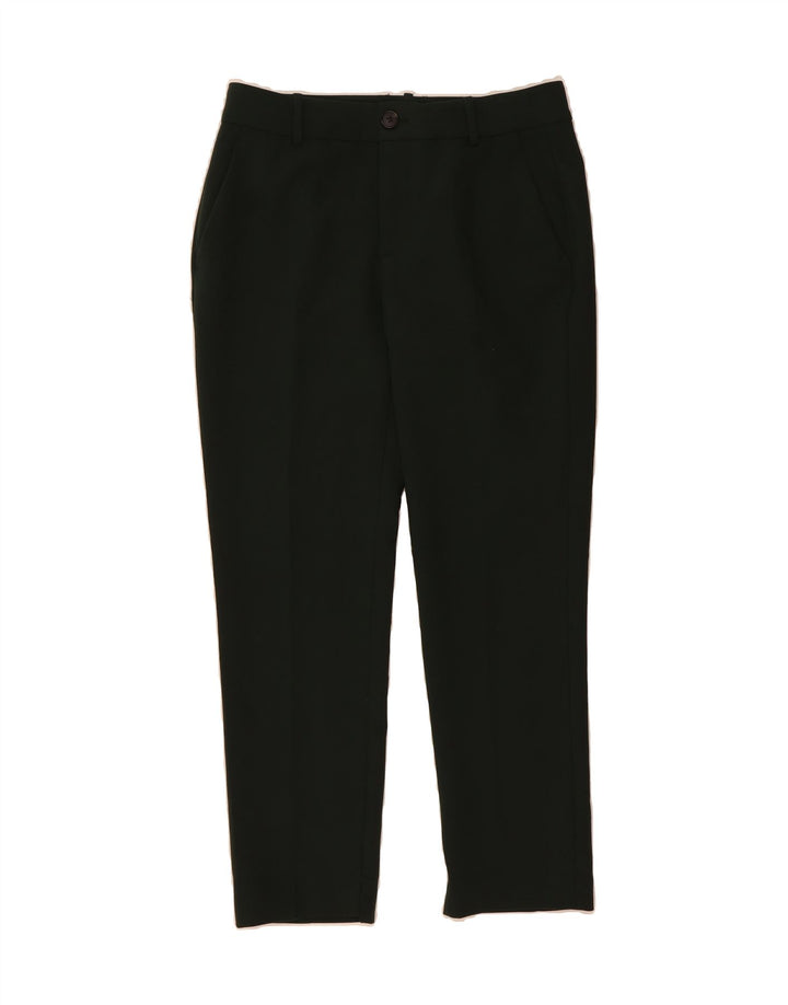 ZARA Womens Slim Chino Trousers Medium W30 L28 Green Polyester Vintage Zara and Second-Hand Zara from Messina Hembry 