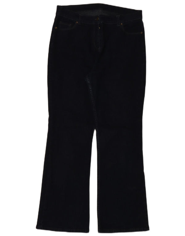 Blugi Bootcut pentru femei Marks & Spencer UK 16 Mari W32 L30 Bumbac bleumarin