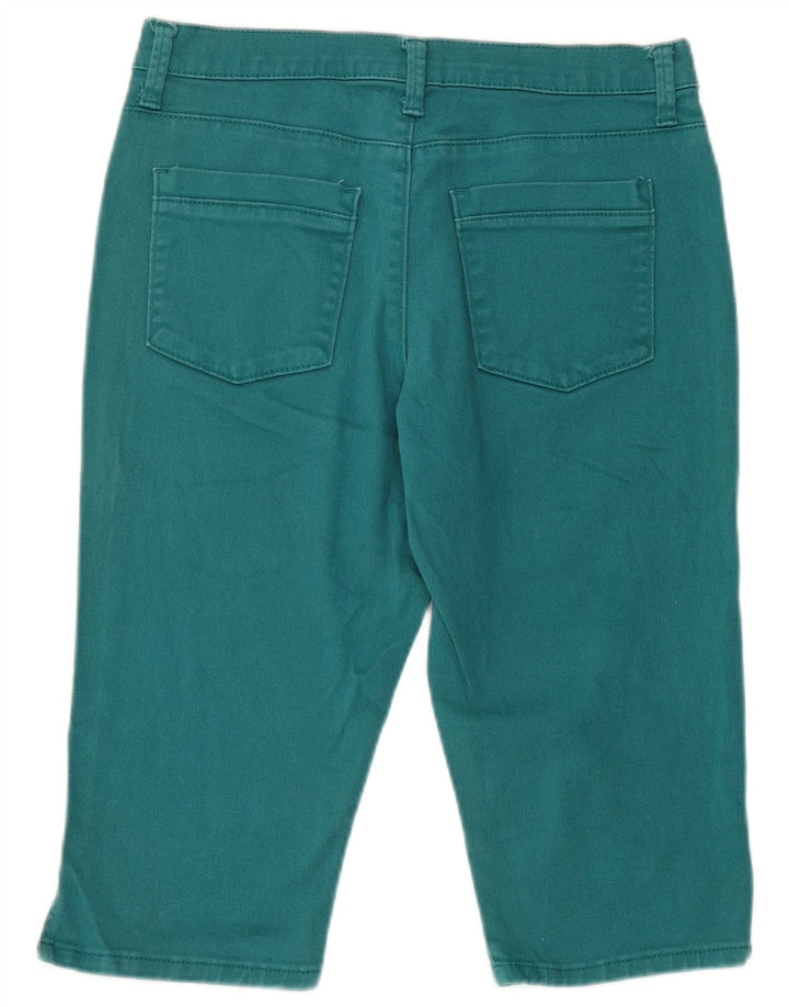 Pantaloni scurți din denim pentru femei Lee, cu ajustare clasică, US 8 Medium W30, bumbac verde