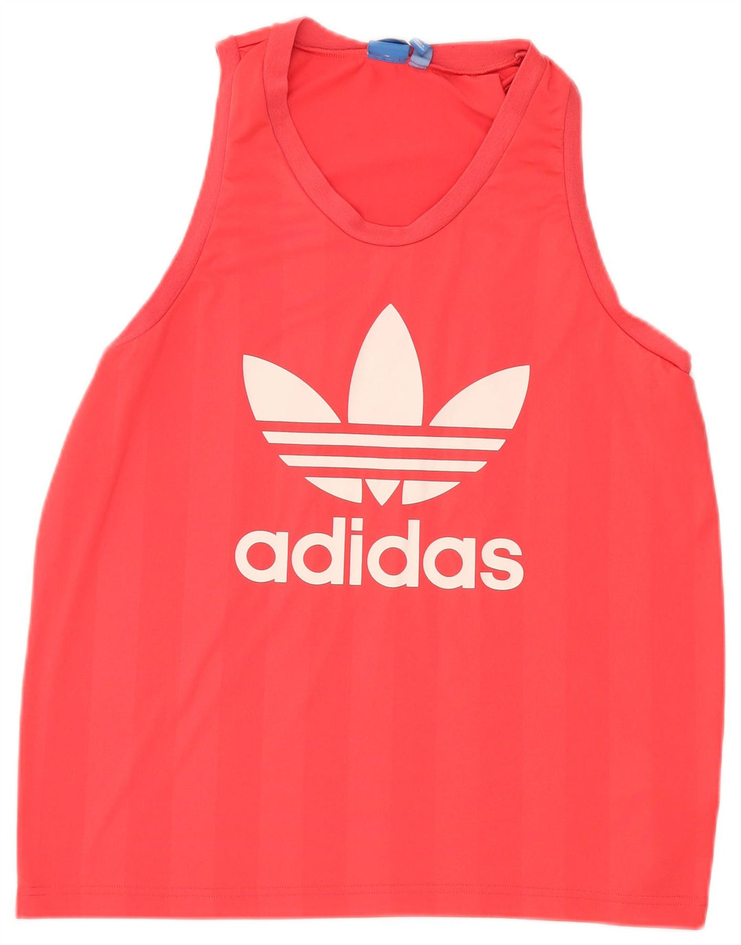 Vesta grafică ADIDAS pentru bărbați, poliester roșu mare