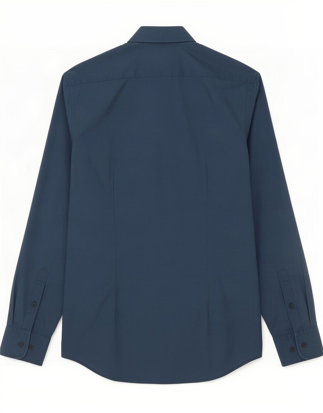 Cămașă Slim Fit Calvin Klein pentru bărbați, bumbac albastru mediu