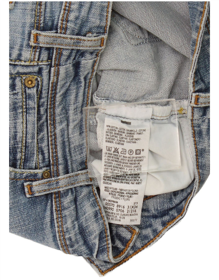 Blugi drepti 570 pentru femei Levi's W31 L31 Bumbac albastru