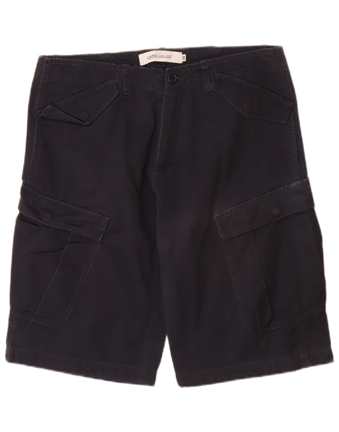 Pantaloni scurți cargo pentru bărbați Lapo Galleri IT 48 Medium W32 Bumbac bleumarin