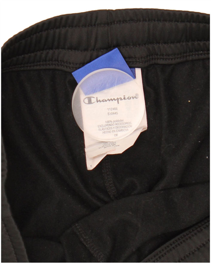 Pantaloni de trening pentru bărbați Champion Pantaloni de jogging Mici Poliester negru