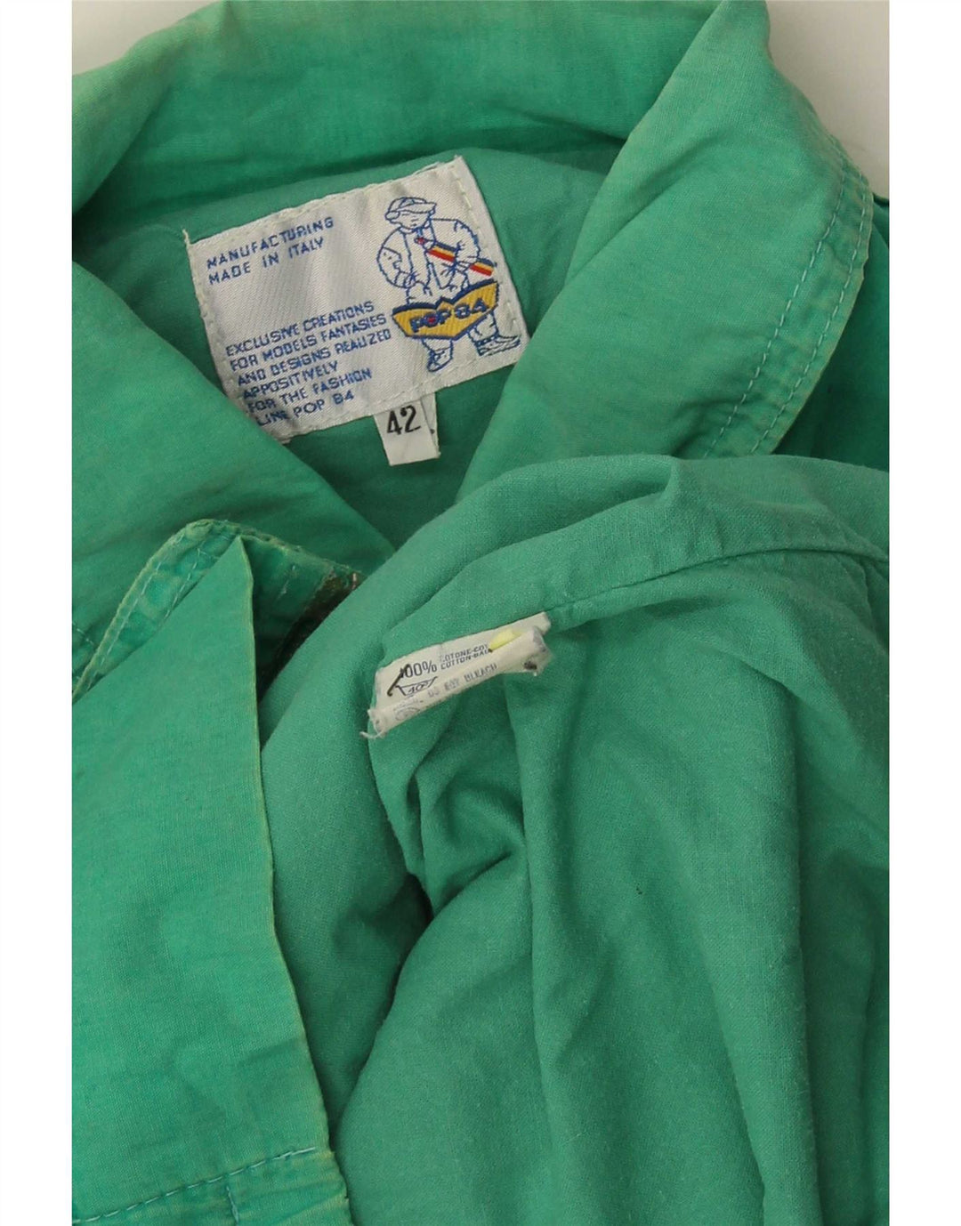 POP 84 Bomber pentru bărbați IT 42 XL Bumbac verde