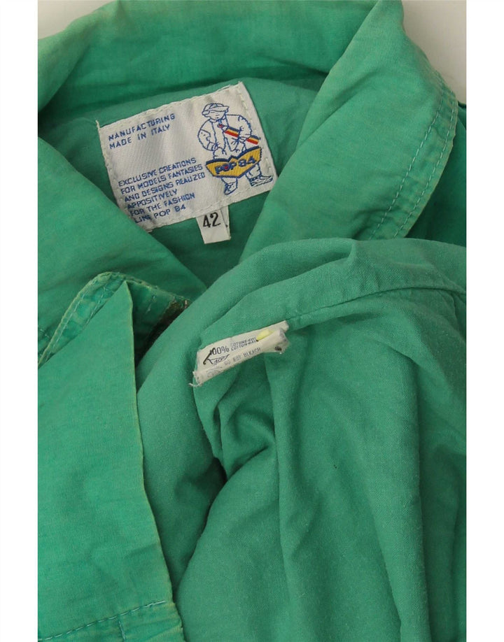 POP 84 Bomber pentru bărbați IT 42 XL Bumbac verde