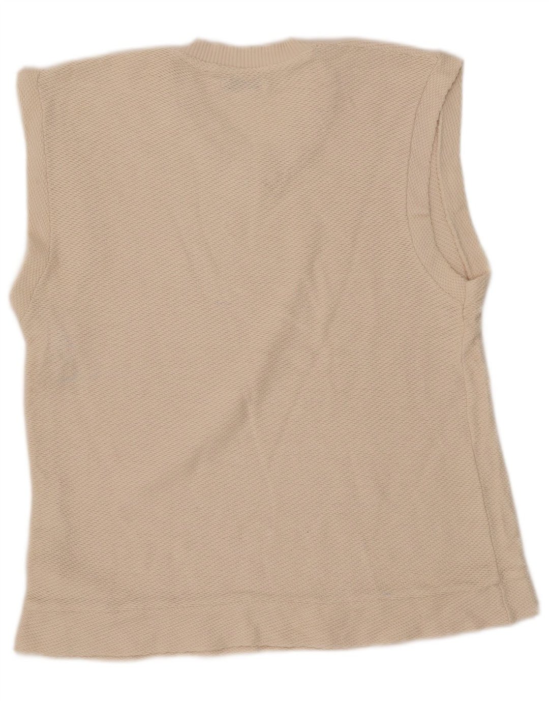 Zara Barbati Vesta Tank Top Bumbac Alb Murat Mediu