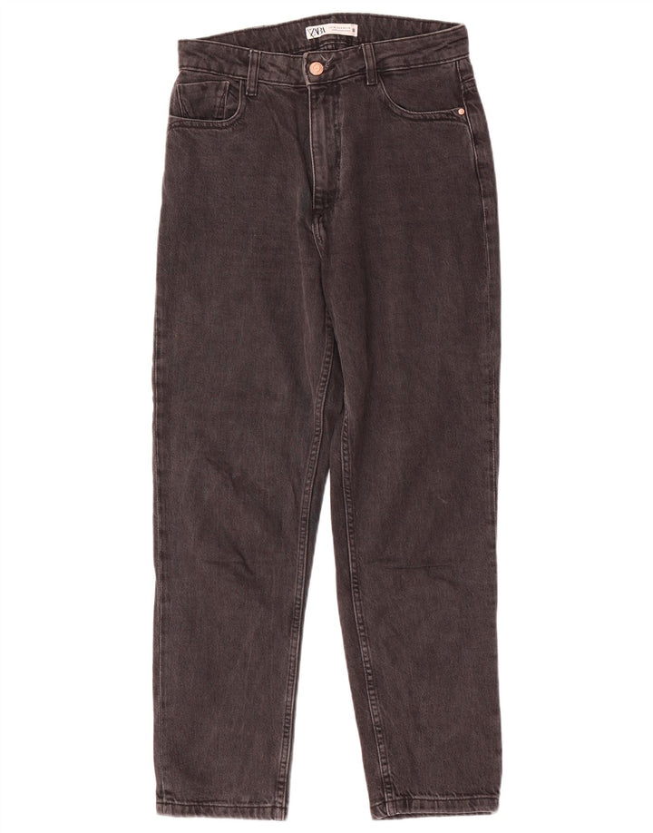 Blugi conici pentru femei Zara EU 38 Mici L28 L28 Gri