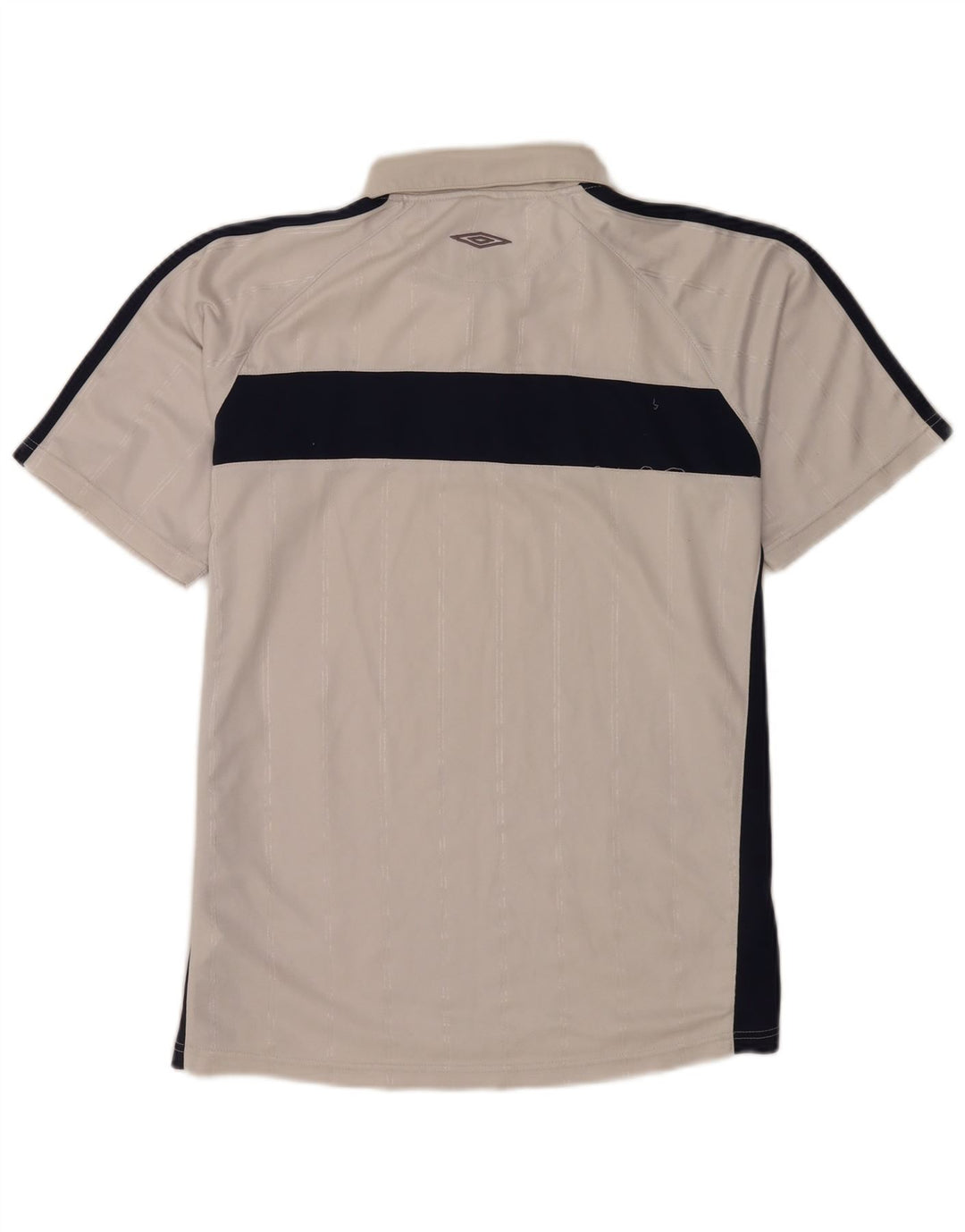 Tricou polo Umbro pentru bărbați, alb mediu, color block