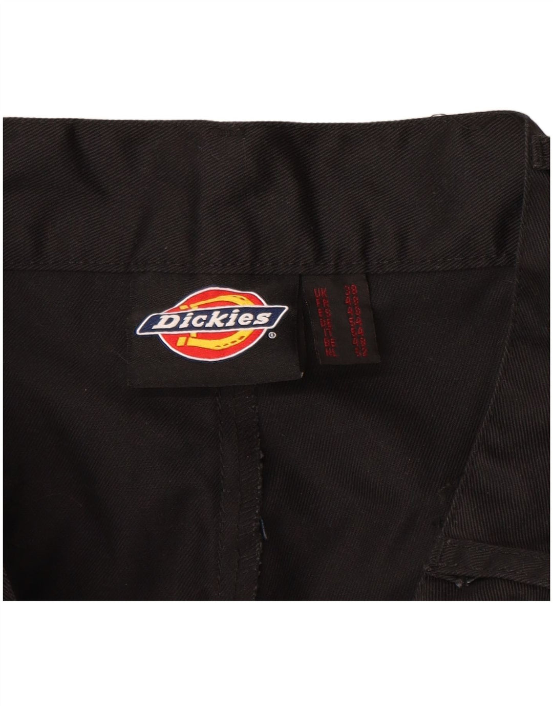 Pantaloni scurți cargo pentru bărbați DICKIES W38 XL poliester negru