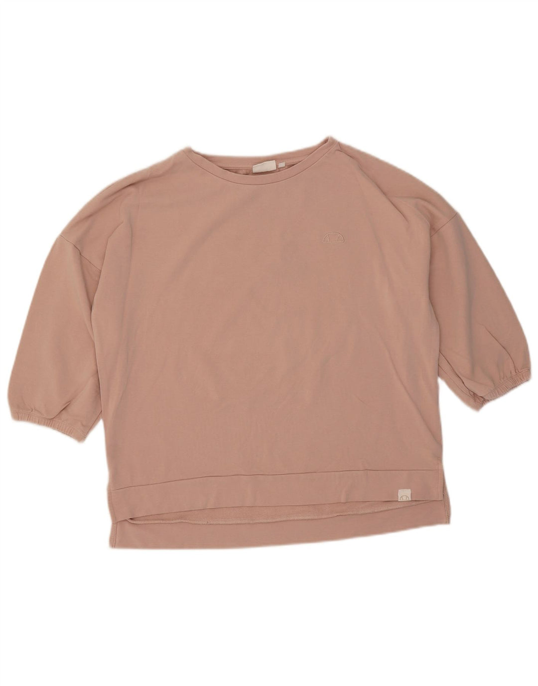 Pulover supradimensionat pentru femei Ellesse, cu mâneci 3/4, UK 10, roz mic