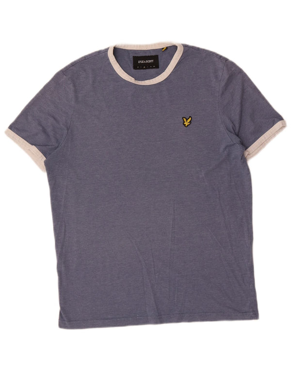 Tricou pentru bărbați Lyle & Scott Top Medium Blue Poliester