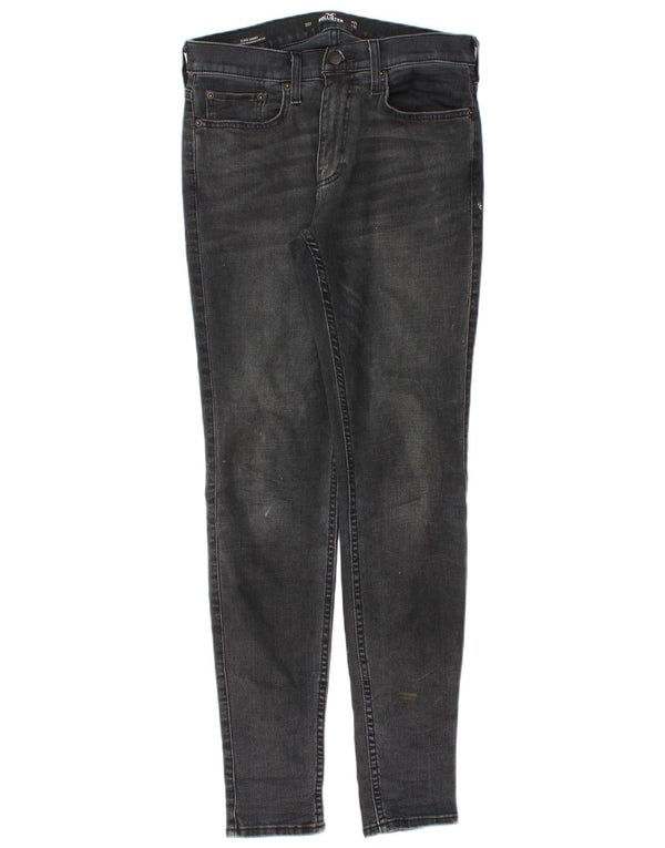 Blugi Hollister pentru bărbați super skinny W31 L32 bumbac negru