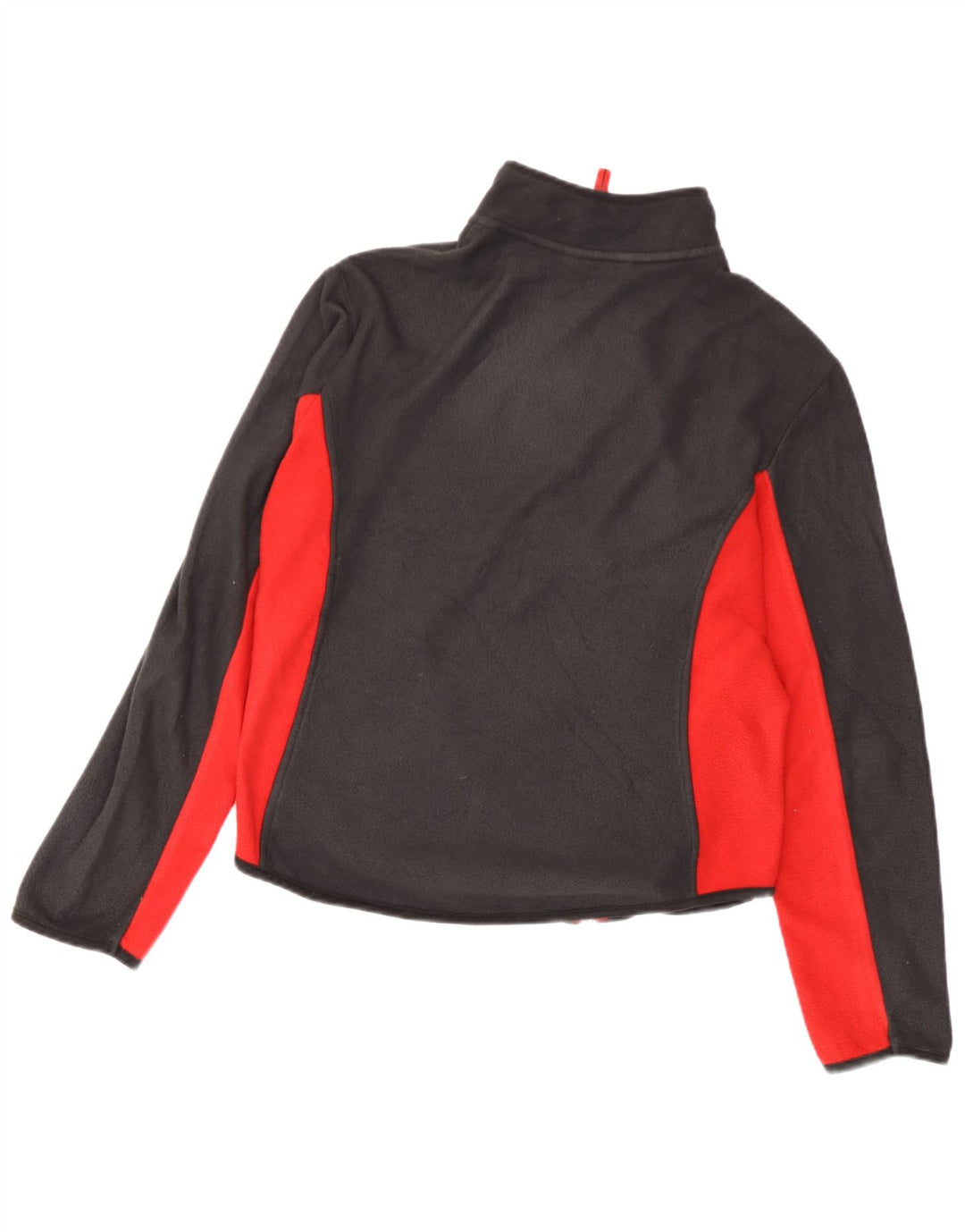Jachetă fleece pentru femei Marks & Spencer UK 12 Medium Red Colorblock Poliester