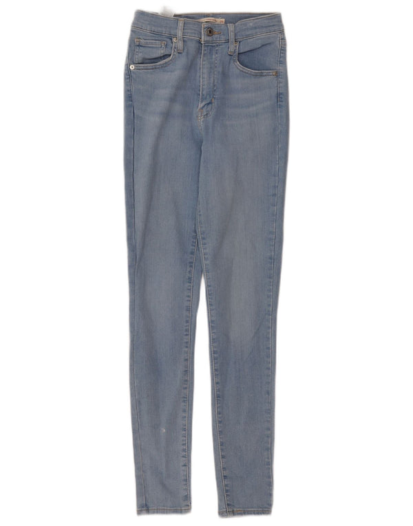 Blugi super skinny Levi's Mile High pentru femei W26 L30 Bumbac albastru