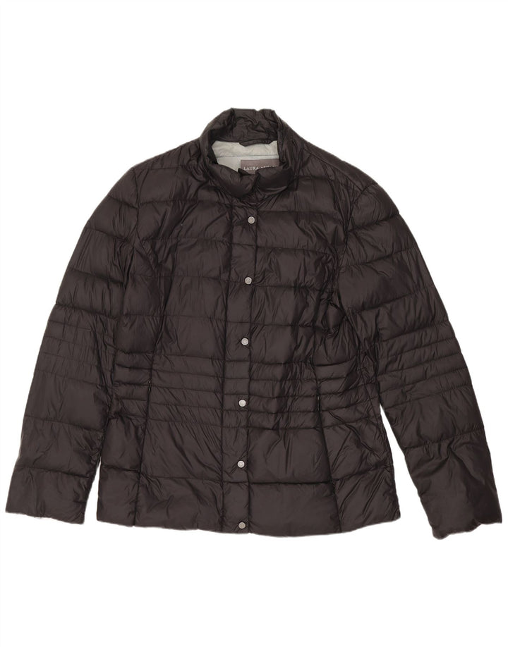 Jachetă căptușită pentru femei Laura Ashley UK 12 Medium Black