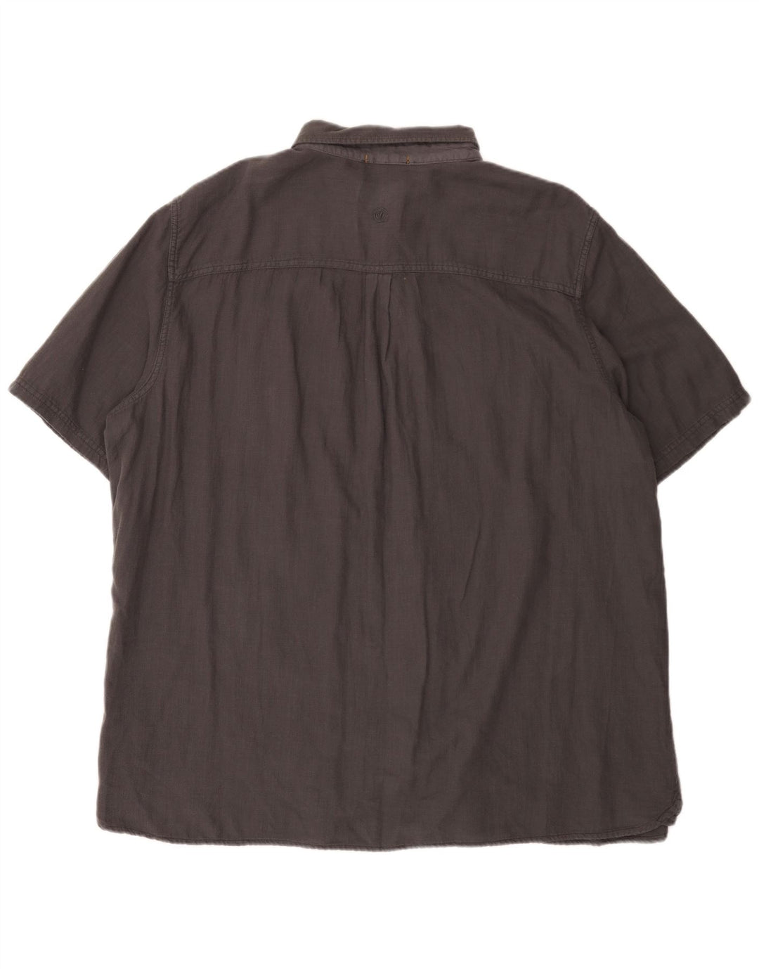 Cămașă cu mânecă scurtă pentru bărbați Fat Face, cu formă normală, 3XL, bumbac gri