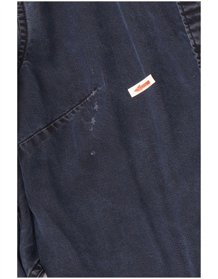 Cămașă Lee pentru femei, cu croială regulată, din denim UK 10, mic, bleumarin, Lyocell