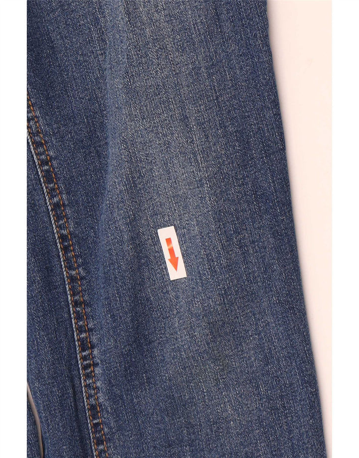 Blugi Desigual pentru femei Bootcut EU 38 Medium W28 L27 Blue Floral Bumbac