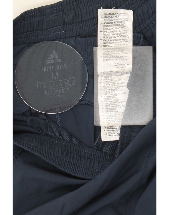 Pantaloni scurți de sport Adidas Aeroready pentru bărbați, poliester mediu albastru