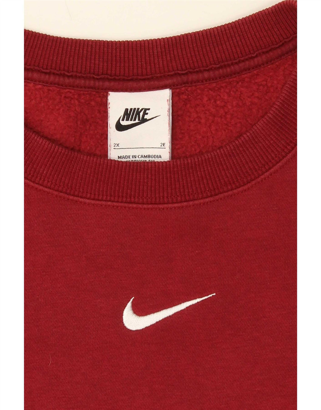 Pulover Nike pentru bărbați, 2XL, burgundă